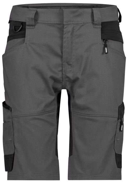 DASSY® Axis Next Women Werkshort met stretch voor dames Antracietgrijs/Zwart