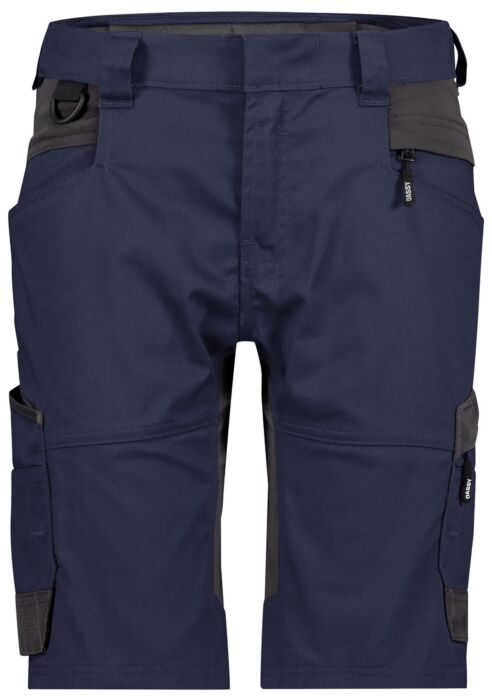 DASSY® Axis Next Women Werkshort met stretch voor dames Nachtblauw/Antracietgrijs