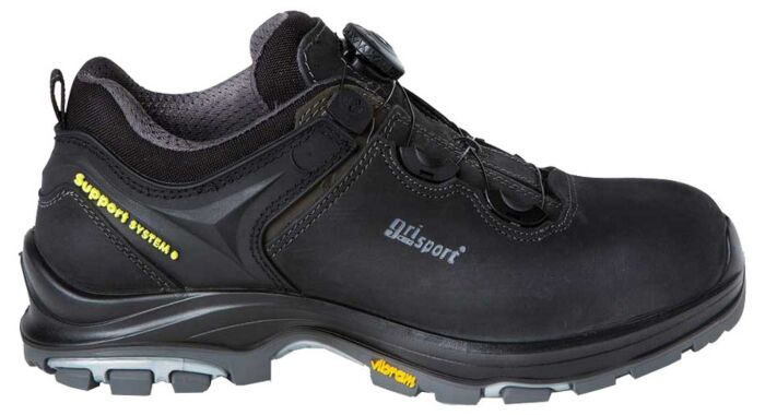 Grisport Constrictor var 12 black nabuk S3 Werkschoenen