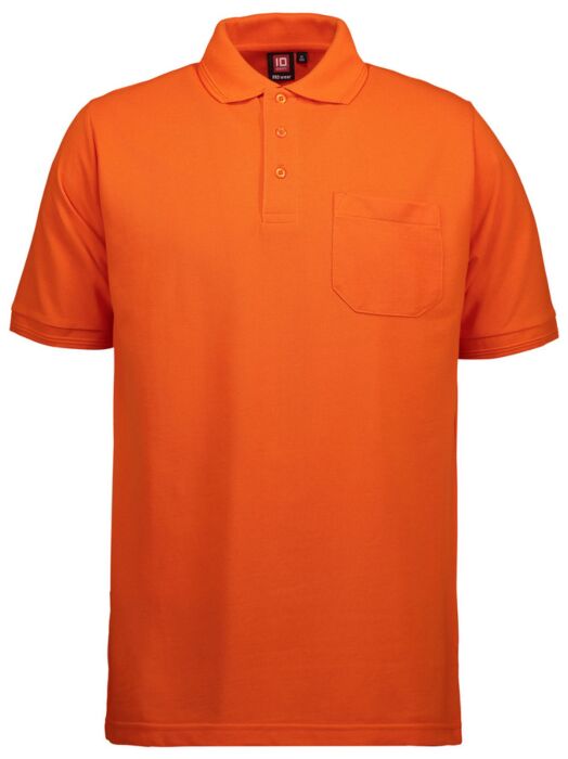 Pro Wear by Id 0320 poloshirt borstzak Oranje