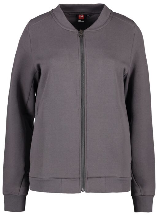 Pro Wear by Id 0367 cardigan sweat dames Silver grey