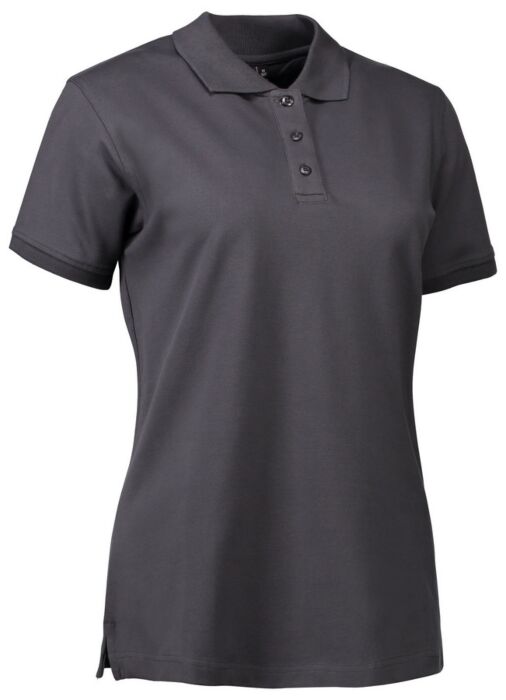 Pro Wear by Id 0527 Poloshirt stretch dames Houtskool