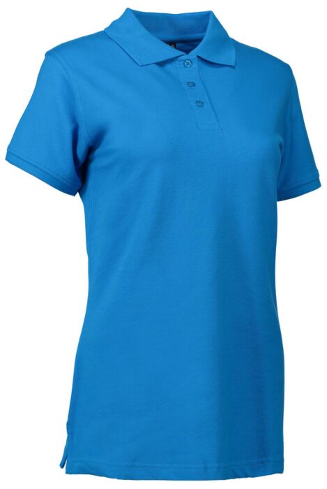 Pro Wear by Id 0527 Poloshirt stretch dames Turkoois