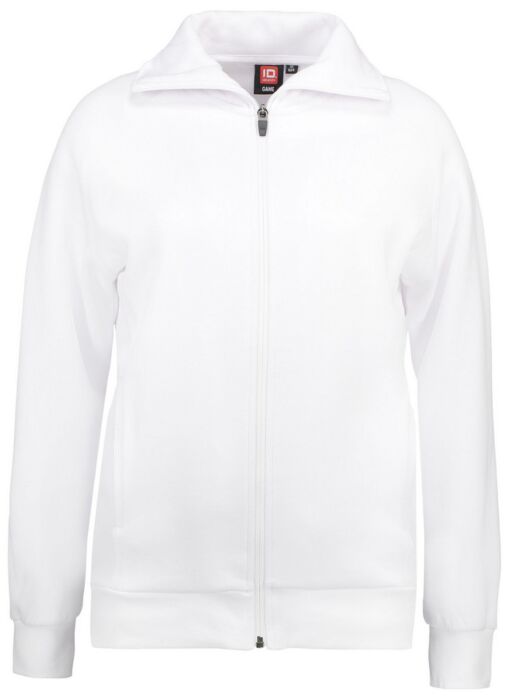Pro Wear by Id 0624 Sweat cardigan dames Wit