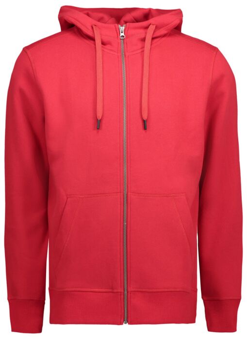 Pro Wear by Id 0638 CORE hoodie met rits Rood