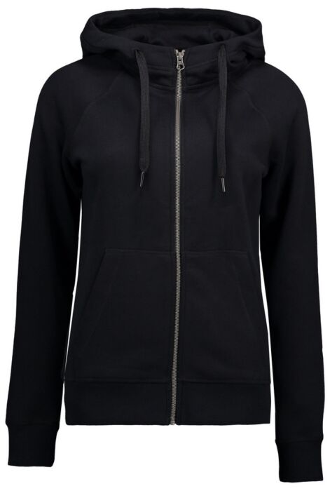 Pro Wear by Id 0639 CORE hoodie met rits dames Zwart