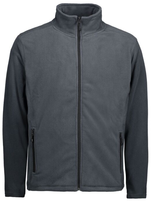 Pro Wear by Id 0803 Cardigan microfleece Grijs