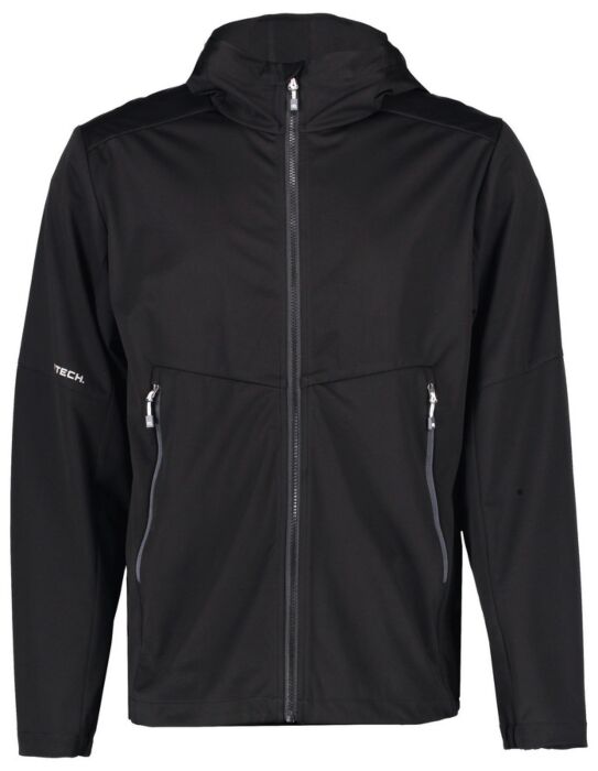Pro Wear by Id 0836 Softshell jas lichtgewicht Zwart