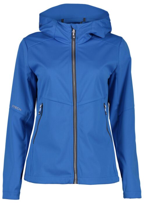 Pro Wear by Id 0837 Softshell jas lichtgewicht dames Blauw