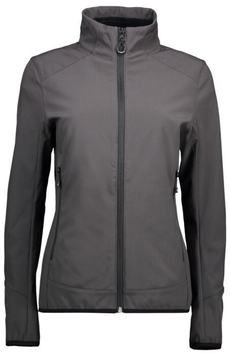 Pro Wear by Id 0856 CORE softshell jas dames Silver grey