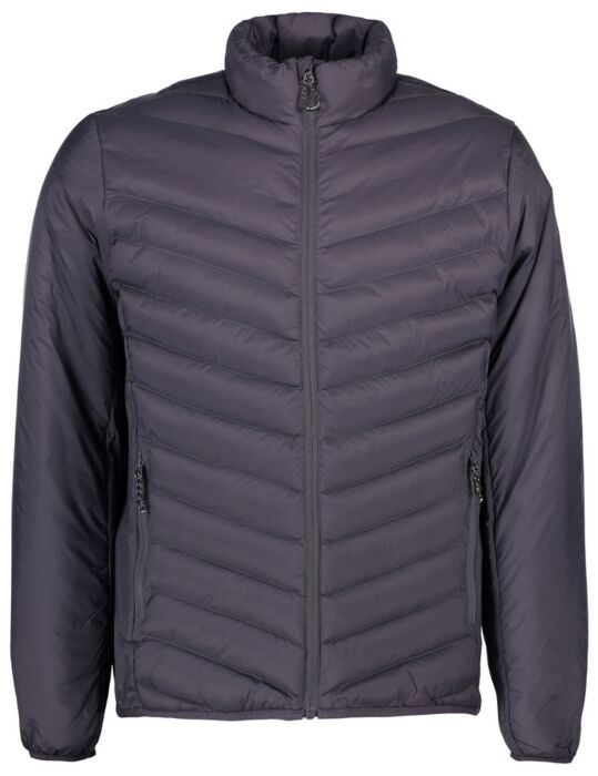 Pro Wear by Id 0896 Gewatteerde jas stretch Silver grey