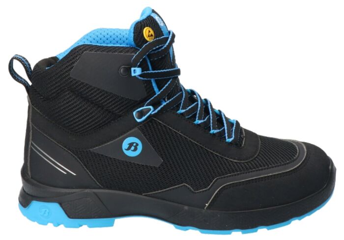 Bata Summ One Hoog S3 Zwart/Blauw